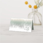 Carte De Placement Aquarelle - Réflexions - Tableau - Numéro d'âge774 (Dos)