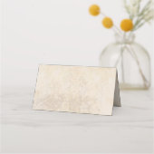 Carte De Placement Aquarelle rustique Mariage bois (Dos)