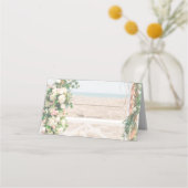 Carte De Placement Arbor Beach Wedding Place / Escort Cards (Devant)