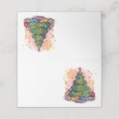 Carte De Placement Arbre de Noël Waterton (Extérieur déplié)