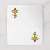 Carte De Placement Arbre de Noël Waterton | Vacances (Extérieur déplié)