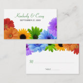 Carte De Placement Arc-en-ciel (Devant / Derrière)