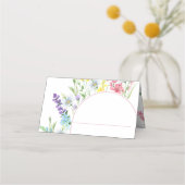Carte De Placement Arche de fleur fleur sauvage Mariage (Devant)