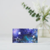 Carte De Placement Arrière - plan spatial avec étoiles (Debout devant)