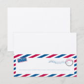 Carte de placement assise par avion (Devant / Derrière)