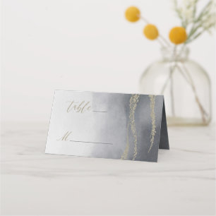 Carte De Placement Awash Elegant Aquarelle dans le numéro de table Sm