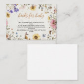 Carte De Placement Baby in Bloom Livres pour bébé (Devant / Derrière)