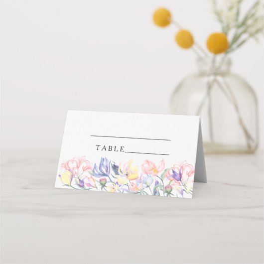 Carte De Placement baby shower champêtre - cartons de table pour mari (Devant)