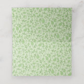 Carte De Placement Baby shower champignon (Intérieur déplié)