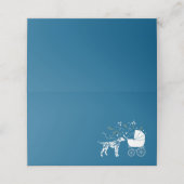 Carte De Placement Baby shower dalmate (Extérieur déplié)