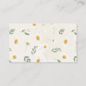 Carte De Placement Baby shower de tombola de vache Highland (Dos)