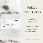 Carte De Placement Baby shower Halloween Cauldron