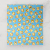 Carte De Placement Baby shower Lion (Intérieur déplié)