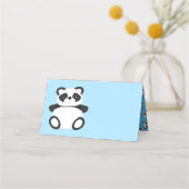 Carte De Placement Baby shower Panda Bear (Devant)