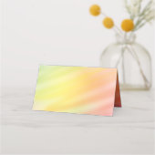 Carte De Placement Baby shower Rainbow Tie Dye (Dos)