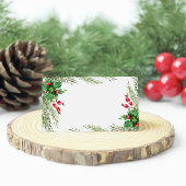 Carte De Placement Baies rouges de Noël