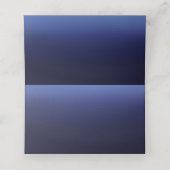 Carte De Placement Bain Océan Bleu Moderne Minimal Mariage Plage (Intérieur déplié)