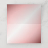 Carte De Placement Ballerina Danse avec Musique Rose Glow (Intérieur déplié)