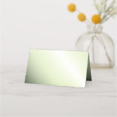 Carte De Placement Ballerina Danse avec Musique Vert brillant (Dos)