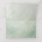 Carte De Placement Banane tropicale Feuilles Mariage ou banquet de fe (Intérieur déplié)