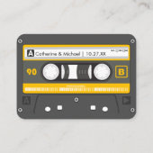 Carte De Placement Bande de cassette Retro Musique Super Unique Maria (Dos)