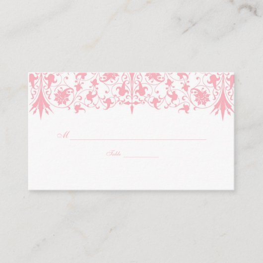 Carte De Placement Baptême orthodoxe élégante Favoriser la balise (Devant)