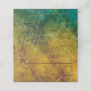 Carte De Placement Bar ou Bat mitzvah hors de ce monde Carte Place