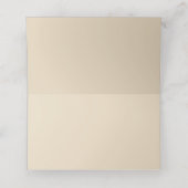 Carte De Placement Barne Bleue Rustique Bois Chaîne Lumières Mariage (Intérieur déplié)