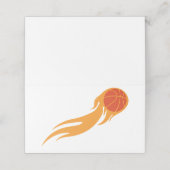 Carte De Placement Basket flamboyant (Extérieur déplié)