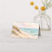 Carte De Placement Beach sand dunes coastal (Dos)