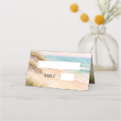 Carte De Placement Beach sand dunes coastal (Devant)