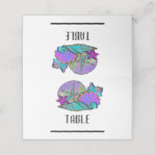 Carte De Placement Beach Sea Shells Parties scintillant Étincelle fêt (Extérieur déplié)