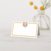 Carte De Placement Bear Birday Party Place Card - Teddy Bear Table (Devant)