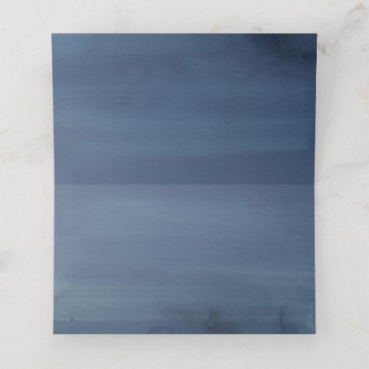 Carte De Placement Beauté florissante | Carte Mariage personnalisée (Intérieur déplié)