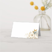 Carte De Placement Bébé Neutre En Fleur Baby shower Floral (Dos)