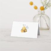 Carte De Placement Bee Baby Shower Place Card (Dos)