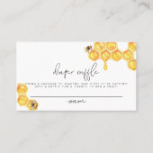 Carte De Placement Billet de rabat rousse ROMY Bumble Bee Baby (Devant)