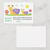 Carte De Placement Billets de rabat de la couche d'escargot (Devant / Derrière)