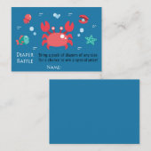 Carte De Placement Billets de rousseur de couches de crabe (Devant / Derrière)