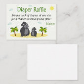 Carte De Placement Billets de rousseur de singe (Devant / Derrière)