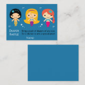 Carte De Placement Billets de rousseur de sirène (Devant / Derrière)