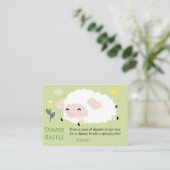 Carte De Placement Billets de rousseur Little Lamb (Debout devant)