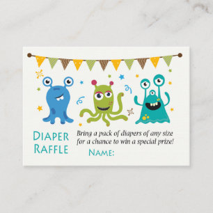 Carte De Placement Billets de rousseur Monster Diaper