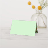 Carte De Placement Bison Buffalo Baby shower vert (Dos)