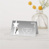 Carte De Placement Blanc-gris (Dos)