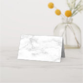 Carte De Placement Bleu clair Bourgogne Floral (Dos)