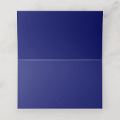 Carte De Placement Bleu de la Marine (Intérieur déplié)