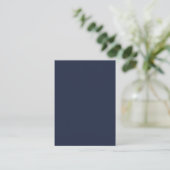 Carte De Placement Bleu marine (Debout devant)