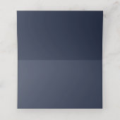Carte De Placement Bleu marine (Intérieur déplié)