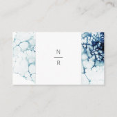 Carte De Placement Bleu Nautique Destination Mariage Appartement (Dos)